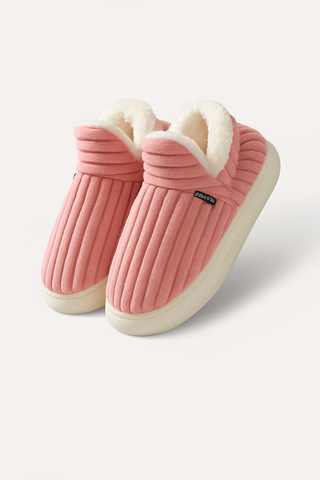 Damen Hausschuhe – Flauschig, Flanellfleece, Warm & Komfortabel