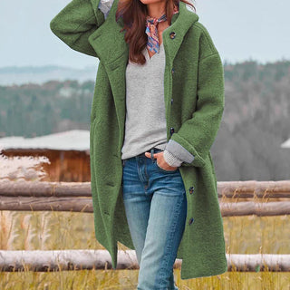 This women's jacket features an elegant autumn style, crafted from a comfortable and functional material, perfect for transitional weather while maintaining a chic and sophisticated look. 0