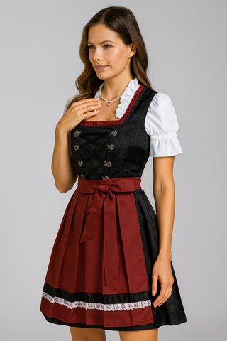 Damenkleid – Klassisches Design, Elegant & Festlich, Ideal für Oktoberfest