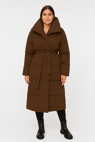Damen mantel – Elegantes Design mit Anpassbarem Gürtel, Warm & Vielseitig