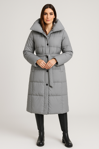 Damen mantel – Elegantes Design mit Anpassbarem Gürtel, Warm & Vielseitig