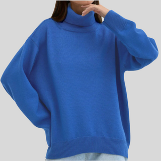 Damenpullover – Rollkragen, Warm & Elegantes Design, Vielseitig Kombinierbar 12