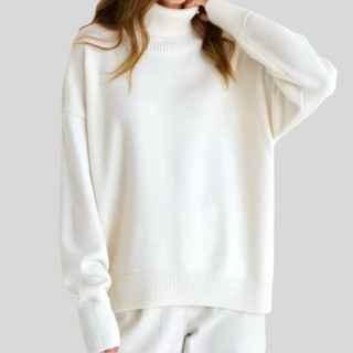 Damenpullover – Rollkragen, Warm & Elegantes Design, Vielseitig Kombinierbar 14