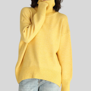 Damenpullover – Rollkragen, Warm & Elegantes Design, Vielseitig Kombinierbar 8