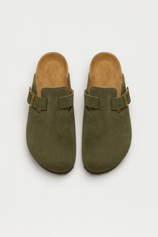 Damen sandalen – Klassisches Slip-on-Design, Bequem & Ergonomisch