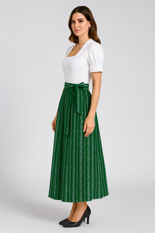Damen schürze – Klassischer Stil, Elegante Blümchenmuster
