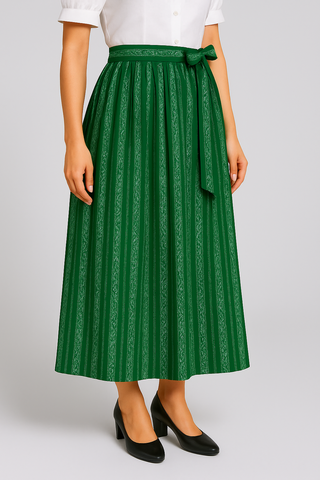 Damen schürze – Klassischer Stil, Elegante Blümchenmuster