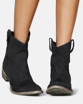 Damenstiefel – Vintage Cowboy Style, Elegant & Komfortabel 1