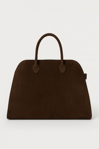 Damen Handtasche – Velours-Look Tote, Elegant & Geräumig