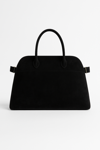 Damen Handtasche – Velours-Look Tote, Elegant & Geräumig