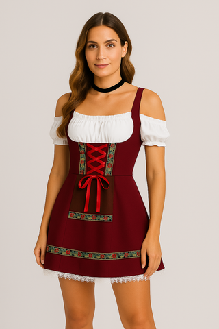 Damen Kostüm – Oktoberfest, Verspielt & Auffällig