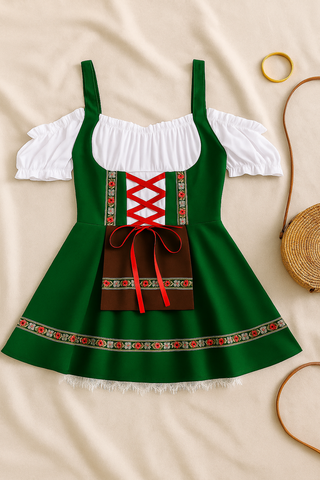 Damen Kostüm – Oktoberfest, Verspielt & Auffällig