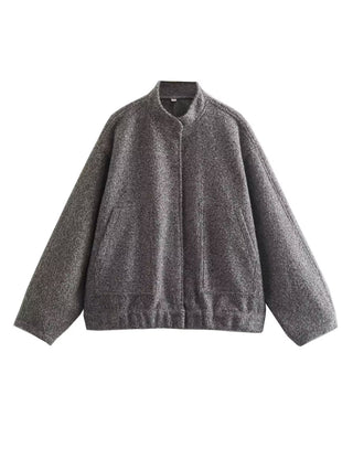 Damen Strickjacke – Oversized Teddystyle, Warm & Gemütlich