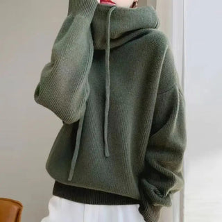 Damenpullover – Lockerer Strickpullover, Elegant & Bequem