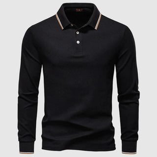 Herren Poloshirt – Strick-Classic, Warm & Vielseitig