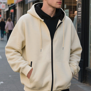 Herren Zip-Hoodie – Atmungsaktiv, Praktische Taschen, Stylish & Komfortabel 7