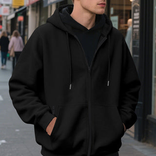 Herren Zip-Hoodie – Atmungsaktiv, Praktische Taschen, Stylish & Komfortabel 10
