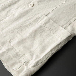 Herren-Leinenjacke – Maßgeschneiderte Mischung, Elegant & Bequem