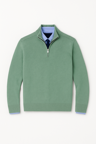 Herrenpullover – Halb-Reißverschluss, Hochwertiges Material, Modern & Bequem