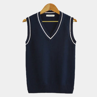 Herren-Strickweste – V-Ausschnitt, sportlich und modern