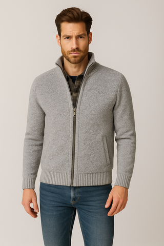 Herren Cardigan – Winter Style, Hochwertige Materialien, Elegant & Komfortabel
