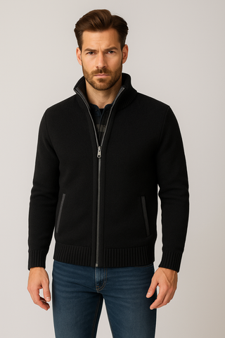 Herren Cardigan – Winter Style, Hochwertige Materialien, Elegant & Komfortabel
