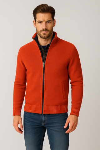 Herren Cardigan – Winter Style, Hochwertige Materialien, Elegant & Komfortabel