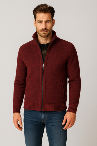 Herren Cardigan – Winter Style, Hochwertige Materialien, Elegant & Komfortabel