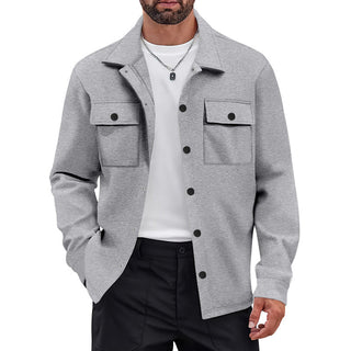 A men's jacket featuring a modern design, crafted from high-quality fabric that combines versatility and elegance, perfect for both casual and formal occasions. 8