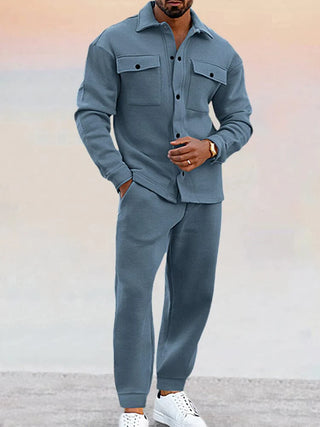 Herren Active Set – Wildleder, Weich & Bequem