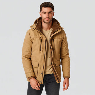Herren Jacke – Mit Kapuze, Warm & Funktional