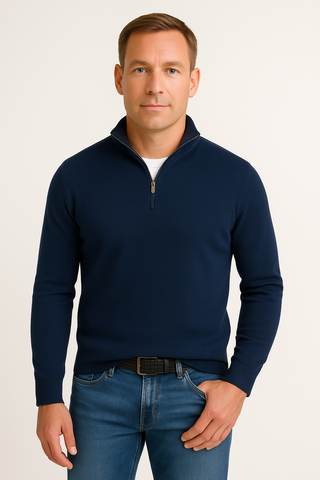 Herren Pullover – Kaschmir-Optik, elegant & wärmend