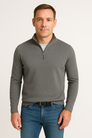 Herren Pullover – Kaschmir-Optik, elegant & wärmend