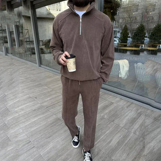 Herren Lounge-Set – Hochwertiger Pullover mit Reißverschluss, Bequem & Relaxed