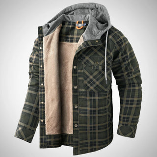 Herren Lumberjacke – Karodesign, Gemütlich & Funktional