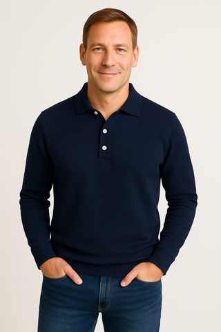 Herren Polo – Klassischer Schnitt aus Baumwolle, bequem & lässig