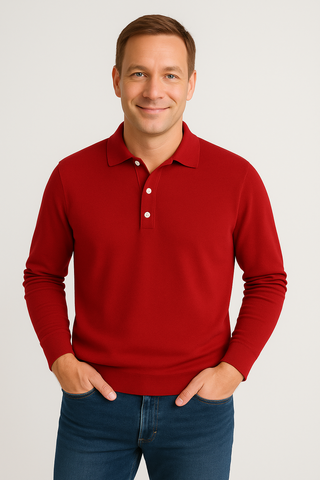 Herren Polo – Klassischer Schnitt aus Baumwolle, bequem & lässig
