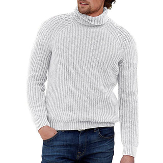 Herren Pullover – Feinstrick Rollkragen, Warm & Elegant