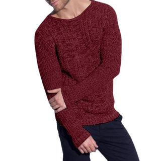 Herren Pullover – Kabelstrick Design, Warm & Bequem