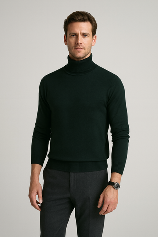 Herren Pullover – Kaschmir-Baumwollmischung, elegant und warm