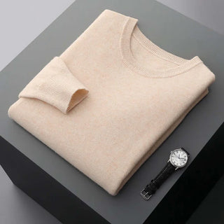 Herren Pullover – Wollstrick, Klassisch & Bequem