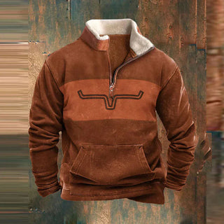 Herren Pullover – Zip-Design, Bequem & Vielseitig