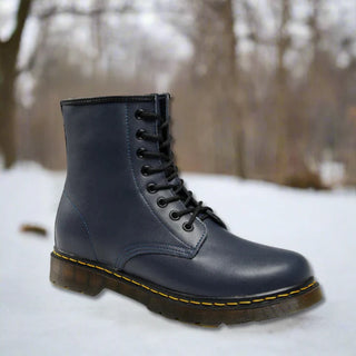 Herren Schnürstiefel – Echtes Leder, Zeitlos & Bequem