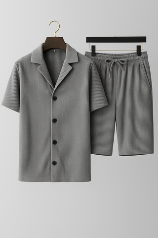 Herren Set – Cord-Design, luftig & sommerlich