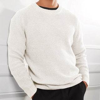 Herren Strickpullover – Baumwollmischung, Lässig & Komfortabel