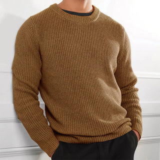 Herren Strickpullover – Baumwollmischung, Lässig & Komfortabel