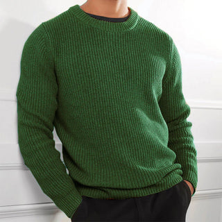 Herren Strickpullover – Baumwollmischung, Lässig & Komfortabel