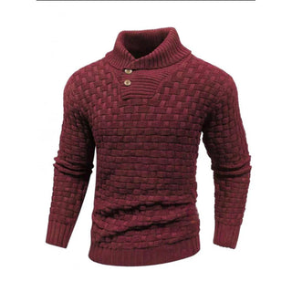 Herren Strickpullover – Strukturiertes Design, Modern & Bequem