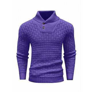 Herren Strickpullover – Strukturiertes Design, Modern & Bequem