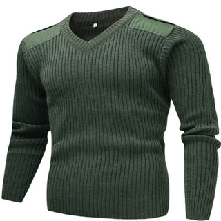 Herren Strickpullover – V-Ausschnitt, Stilvoll & Vielseitig